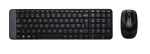 Logitech MK220 Compact  Tr&aring;dl&oslash;s Tastatur og mus combo nordisk  - ny