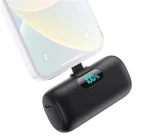 Nano Lightning Powerbank for iPhones with USB-C cable - 5000 mAh