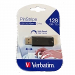 128GB USB 3.2 - Verbatim PinStripe USB Drive