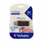 64GB USB 3.2 - Verbatim PinStripe USB Drive