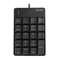 LogiLink Kablet Tastaturpanel USB - Sort
