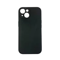 iPhone 15 BACK CASE MATT - Sort