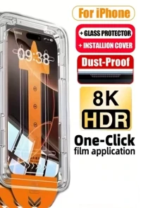 Skærmbeskyttelse til iPhone 14 - 6,1" easy installation