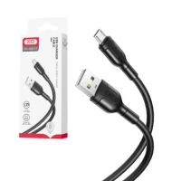 Kabel XO NB212 USB - micro USB - 1 m - 2.1A - black 