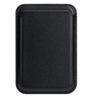 Slank Magnetisk kortholder - Magsafe kompatibil - sort