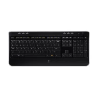 Logitech K520 Trådløs Tastatur - Sort