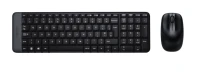 Logitech MK220 Compact  Tr&aring;dl&oslash;s Tastatur og mus combo nordisk  - ny