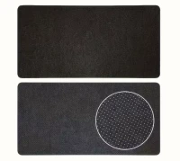 Polyester Felt Desk Mat Large Gaming Mouse Pad 90X45 cm-  black