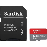 SanDisk Ultra microSD/SD - 140MB/s - 128GB