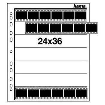 Negativlommer Glassine 26x31 100 stk - HAMA negatlomme til sikker opbevaring af negativer Negativlommer Glassine 26x31 35/7x6 100 Stk