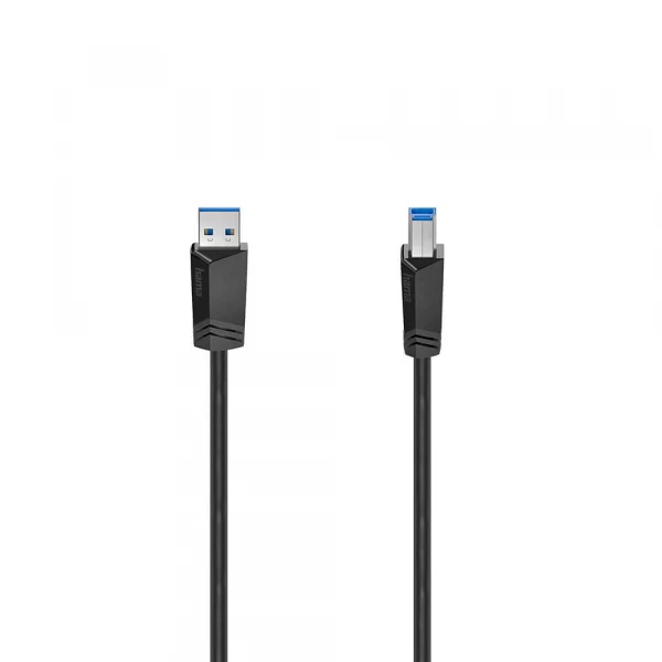 Kabel USB 3.0 5 Gbit/s 1.5m Sort