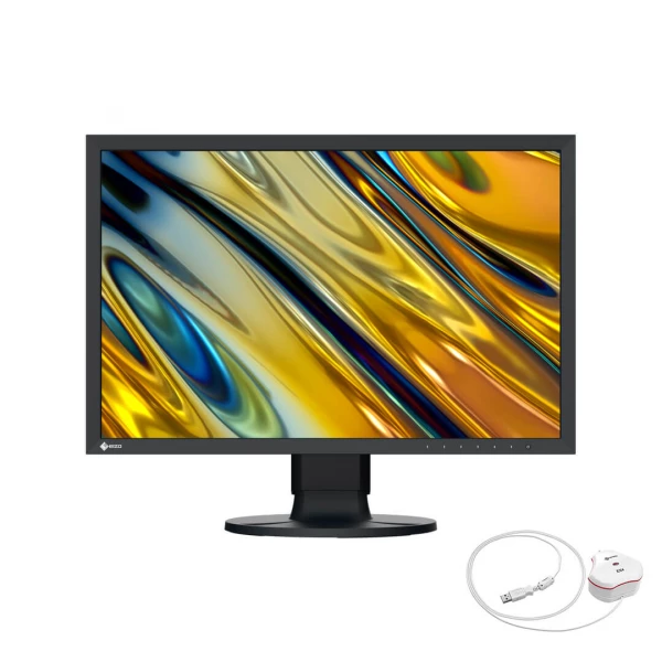 EIZO ColorEdge CS2400R 24" sRGB Skærm med Kalibrator | Køb nu Coloredge CS2400RCAL 24" sRGB med Kalibrator