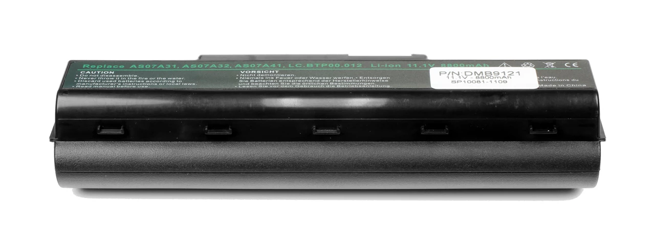 Kampagne Vare: 11.1V 8800mAh Lithium Ion Batteri til Bærbar - Sort, Høj Kvalitet KAMPAGNE VARE, 11.1V min. 8800mAh kvalitets lithium ion batteri til Bærbar computer - sort (Ikke egnet til dockingstation)