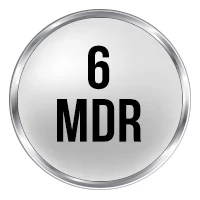 6 m&aring;neders udvidet garanti (G&aelig;lder ikke str&oslash;mforsyning og batteri.)