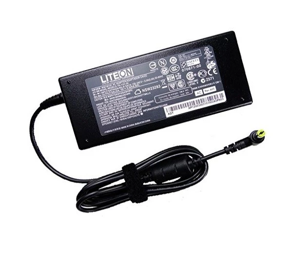 Acer 125W 19V 6.32A strømforsyning - Køb original OEM i Danmark Acer Aspire A717-72 Oplader 5,5mm x 1,7mm 6,32A 19V 125W