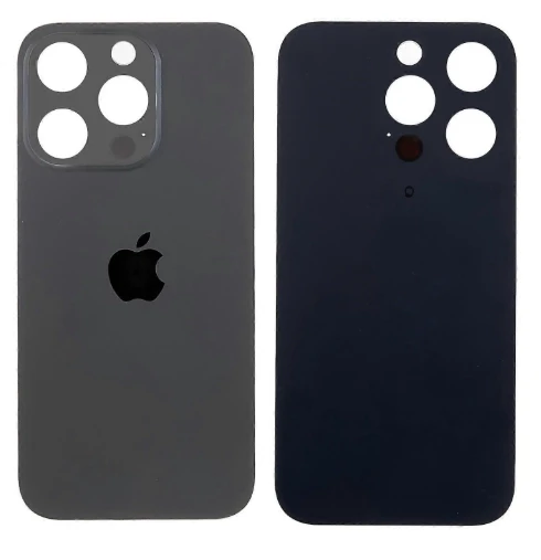 Apple iPhone 14 Pro Bagside glas - Space black Apple iPhone 14 Pro Bagside glas - Space black