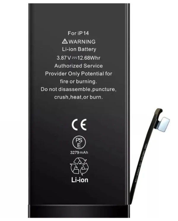 Apple iPhone 14 Batteri – Høj kapacitet iPhone 14 - Batteri