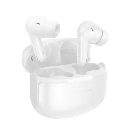 Borofone TWS Wireless Earbuds FQ9 Peaceful - white