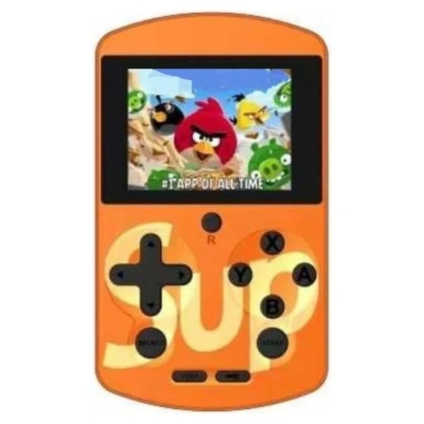 Retro mini console Game SUP PLUS 500 games - ORANGE Retro mini console Game SUP PLUS 500 games - ORANGE