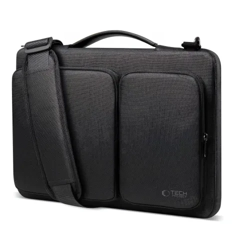 TECH-PROTECT Computertaske DEFENDER bag laptop - 15" og 16" - sort