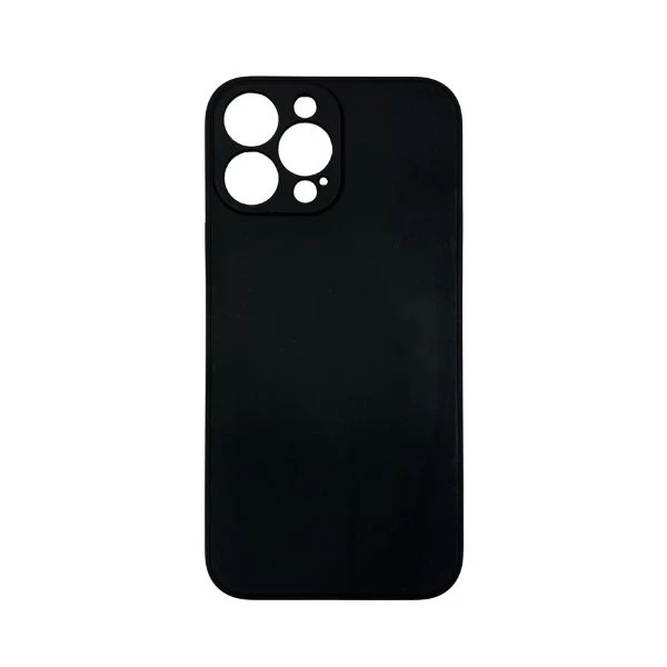 iPhone 13 Pro Back Case Matt - Sort