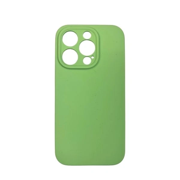 iPhone 15 Pro Magsafe invisible silicon back cover  - pistachio