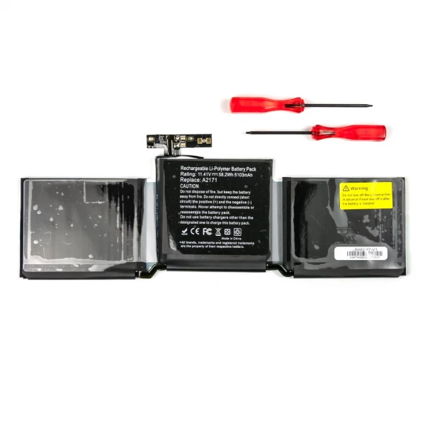 Batteri til Macbook Pro 13" 2019/2020 A2171 - Langvarig ydeevne og hurtig levering Batteri til Macbook Pro 13" 2019 og 2020 A2171 Touch Bar - batterimodel A2159 A2289 A2338