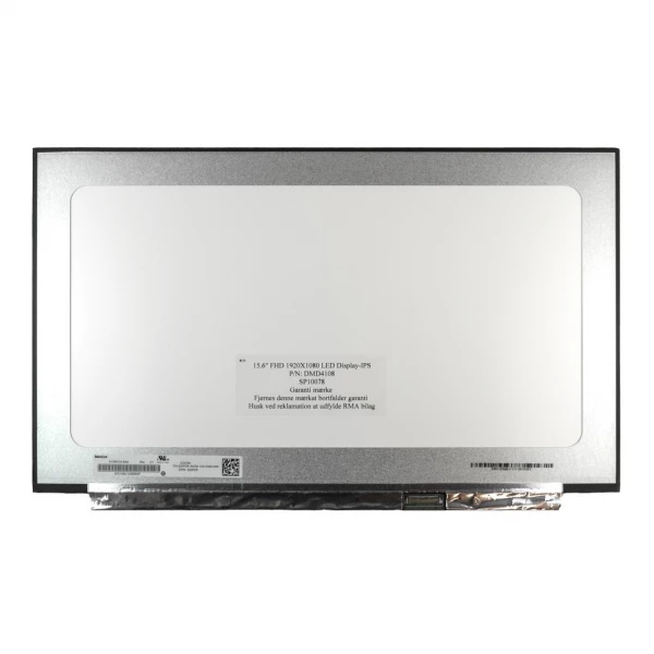 15.6" (1920x1080) FULL HD LED | Matte Display | LED 30 Pin | Bottom Right Connection - IPS(Uden monterings beslag)