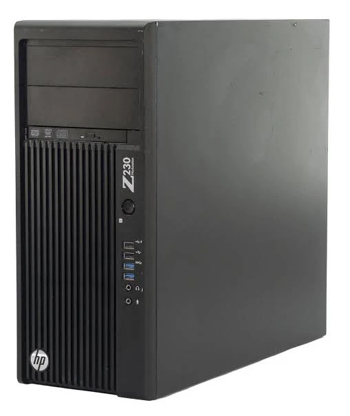 HP Z230 WorkStation - Intel i5-4570 3,2GHz 16GB 256GB SSD +1TB HDD - Nvidia RTX 2060 Win10 Pro - Grade B HP Z230 WorkStation - Intel i5-4570 3,2GHz 16GB 256GB SSD +1TB HDD - Nvidia RTX 2060 Win10 Pro