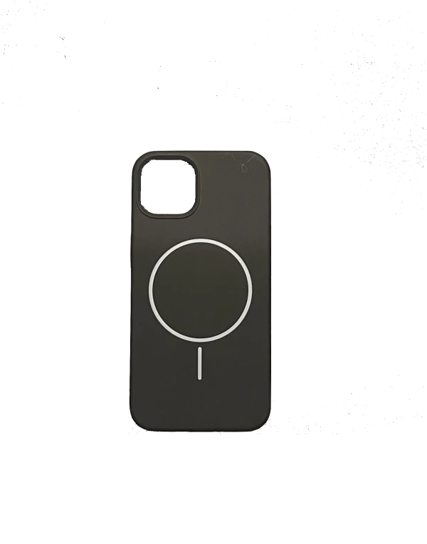 iPhone 13 Magsafe Case Silicone Thin - Sort