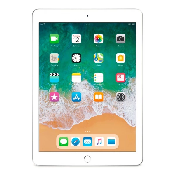 Apple iPad 6 32GB WiFi (S&oslash;lv) - 2018 - Grade B