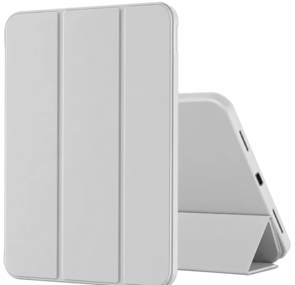 iPad 7/iPad 8/iPad 9 - Lys grå Cover iPad 7/iPad 8/iPad 9 - Lys grå