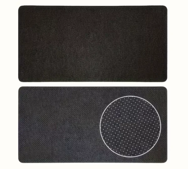 Polyester Felt Desk Mat Large Gaming Mouse Pad 90X45 cm-  black