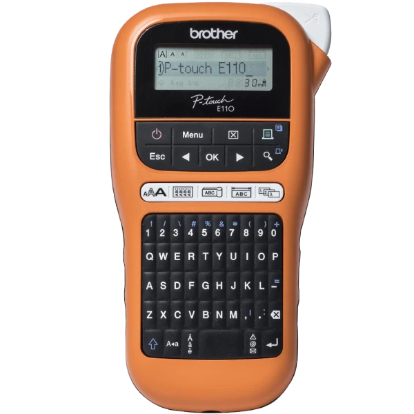 Brother PT-E110VP - labelprinter til elektrikere