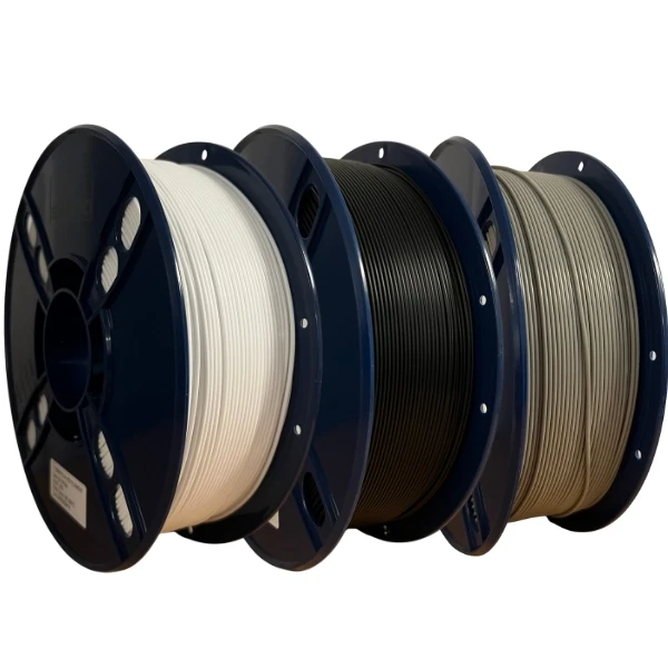 SKILPRO - PLA++ Filament pakke - Hvid, sort og grå SKILPRO - PLA++ Filament pakke - Hvid, sort og grå