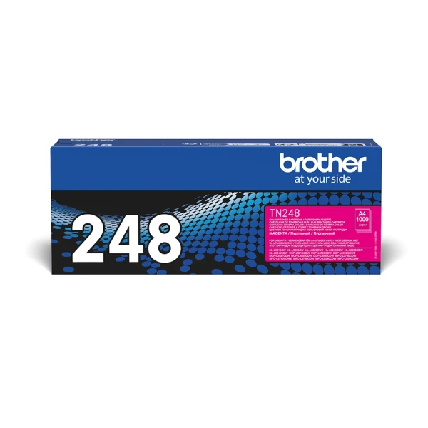 Original Brother magenta toner til LED-Printer - TN-248M