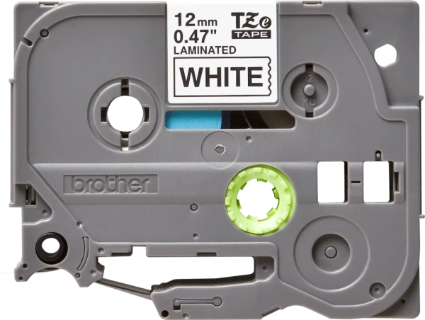 Brother original TZe231 tape – sort på hvid, 12 mm bred Brother original TZe231 tape – sort på hvid, 12 mm bred