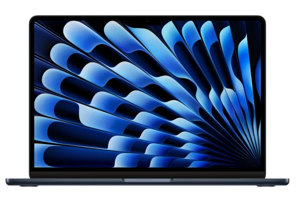 13" Apple MacBook Air (Mørkeblå) - Apple M3 256GB SSD 8GB (2024) - Grade B