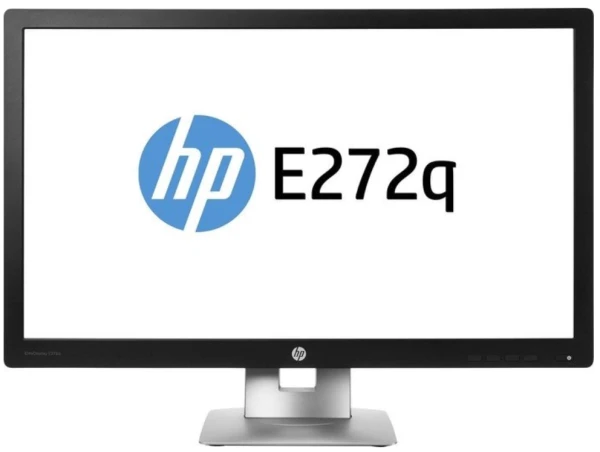 HP EliteDisplay E272q 27" skærm QHD refurbished 27'' HP EliteDisplay E272q - QHD - Refurbished - Grade B