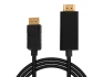 DisplayPort til HDMI kabel 2 meter