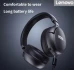 Lenovo Wireless Gaming Headset med ANC microphone 