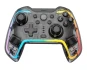 White Shark PRAETORIAN Bluetooth RGB gamepad klar sort gennemsigtig gaming controller