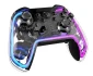 White Shark PRAETORIAN Bluetooth RGB gamepad klar sort gennemsigtig gaming controller