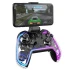 White Shark PRAETORIAN Bluetooth RGB gamepad klar sort gennemsigtig gaming controller